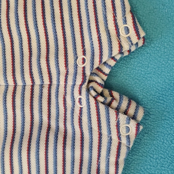 First Impressions Blue Boys Bear Romper Play Wear. Size 3/6 month. - Picture 4 of 6